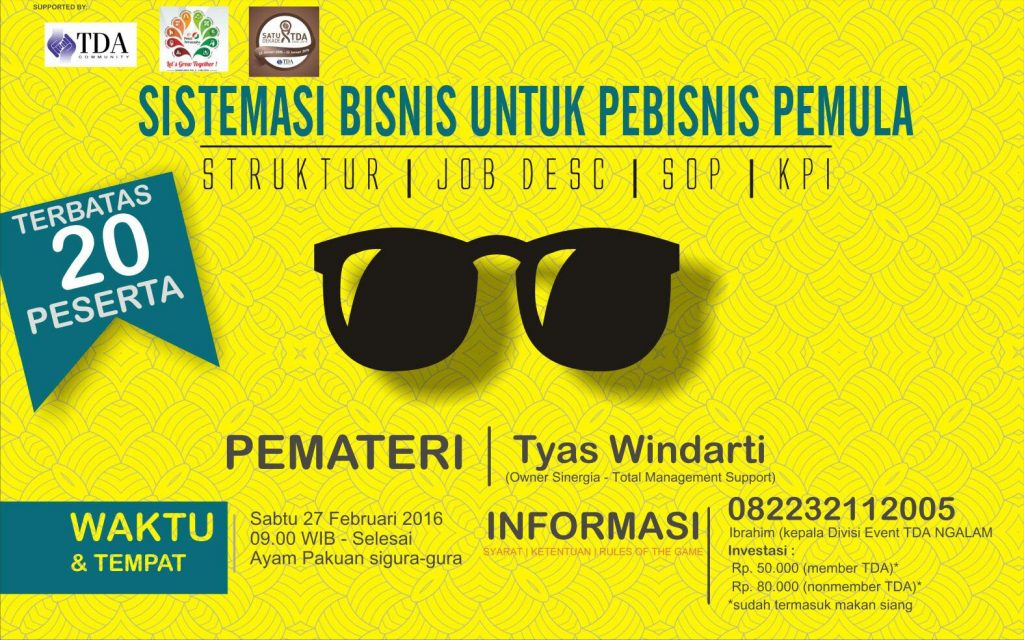 Sistemasi TDA Ngalam