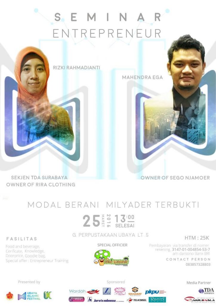 Seminar Entrepreneur TDA Sby