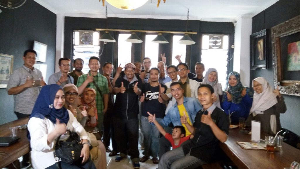 Halal bihalal klub Depok 1