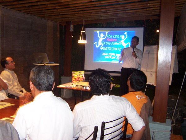 TDA Leverage Game I Bersama ActionCOACH, Omah Sendok 17 April 2006