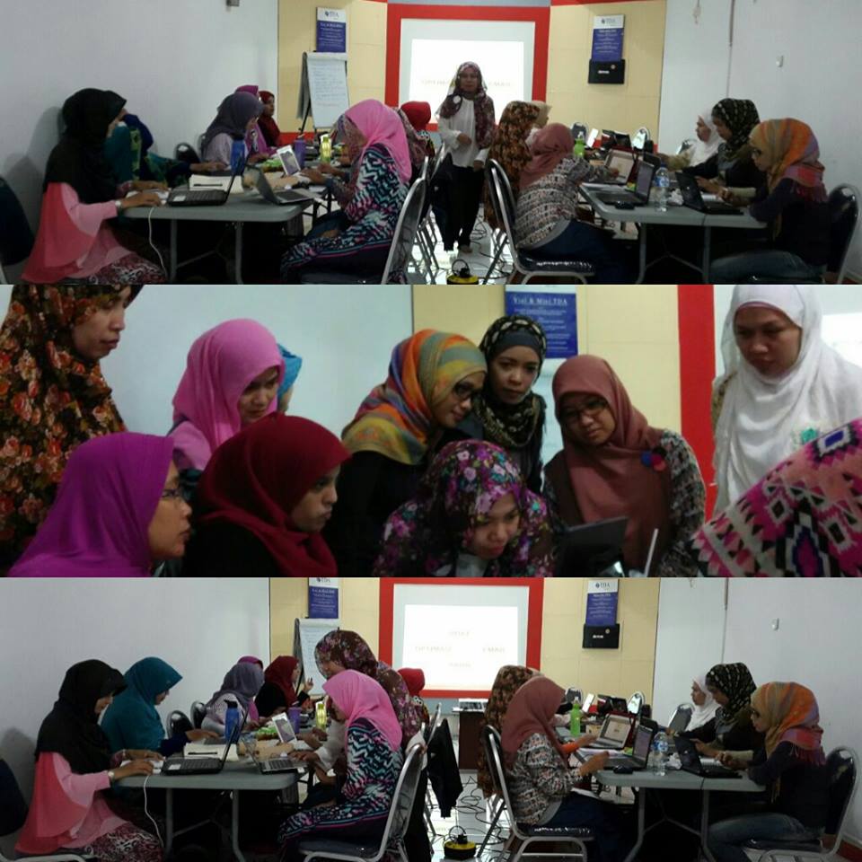 Kegiatan Belajar Internet Marketing Srikandi TDA Bogor Raya