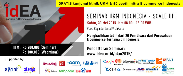 Ini Waktunya 'Indonesia UKM - Scale UP!'
