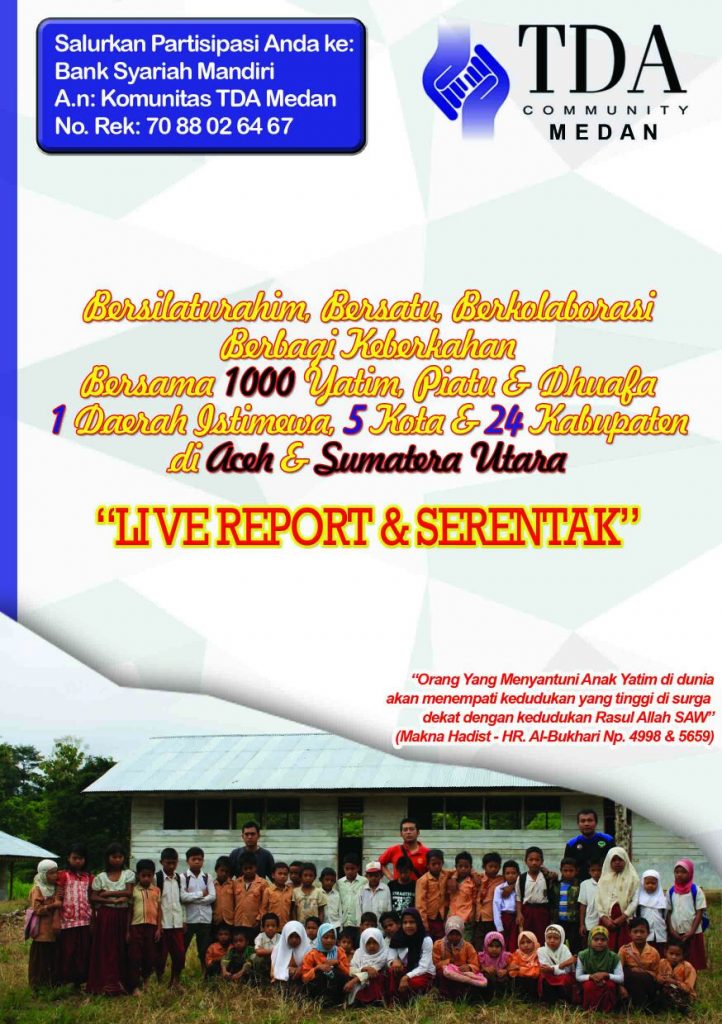 12 Juli 2015 Buka Puasa Bersama Kaum Dhuafa & Anak Yatim - TDA Medan Forum