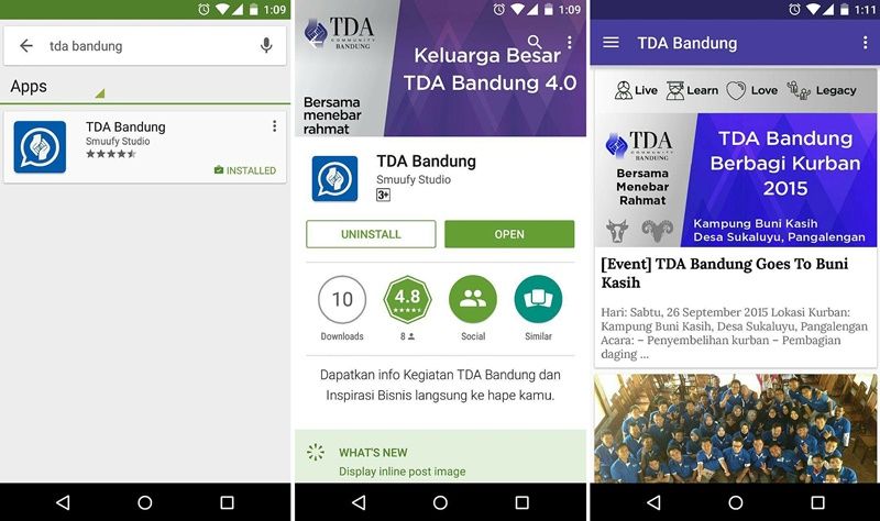 TDA Bandung Luncurkan TDA Bandung App (Android)