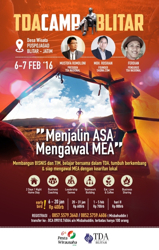 6 -7 Februari 2016 TDA Camp Blitar 2016 - TDA Blitar Forum