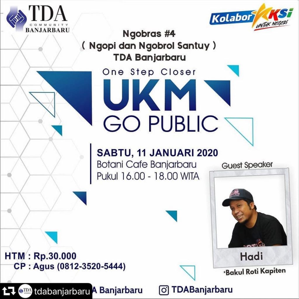 Ngobras #4 (ngopi dan ngobrol santuy TDA banjarbaru)