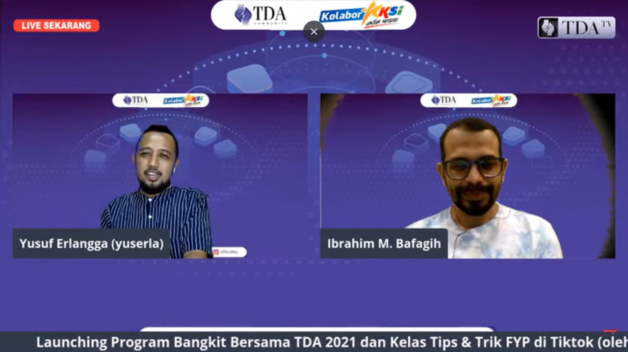 TDA Luncurkan Porgram #BangkitBersamaTDA untuk Support UMKM Indonesia