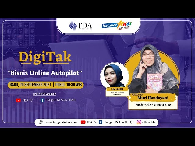 Bisnis Online yang Autopilot | TDA TV